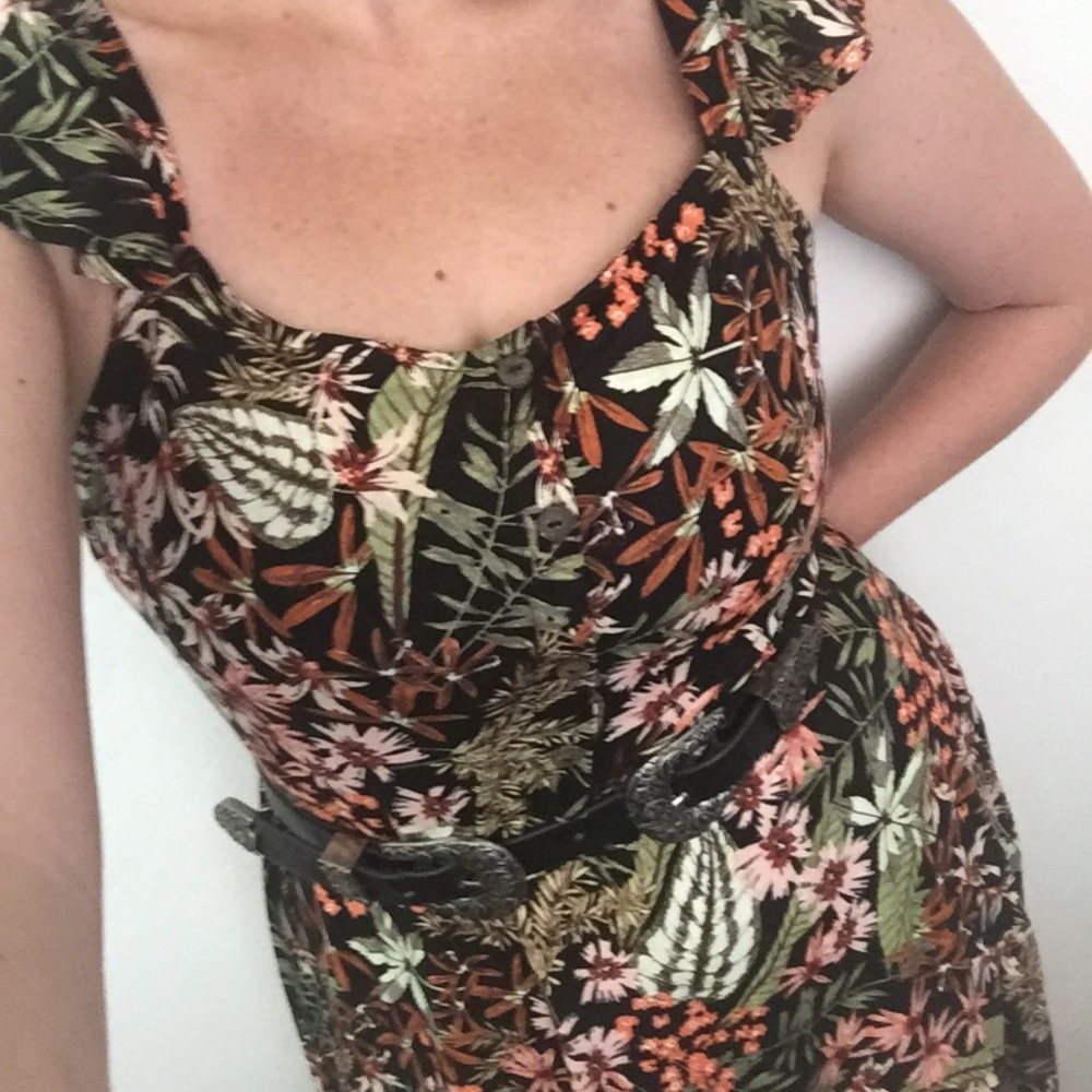 🌺✨Tropical Print Mini Dress 🌴🌺